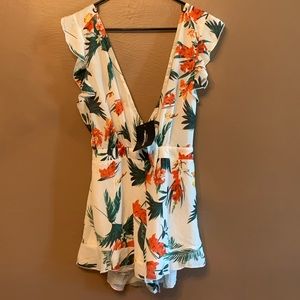 Floral romper